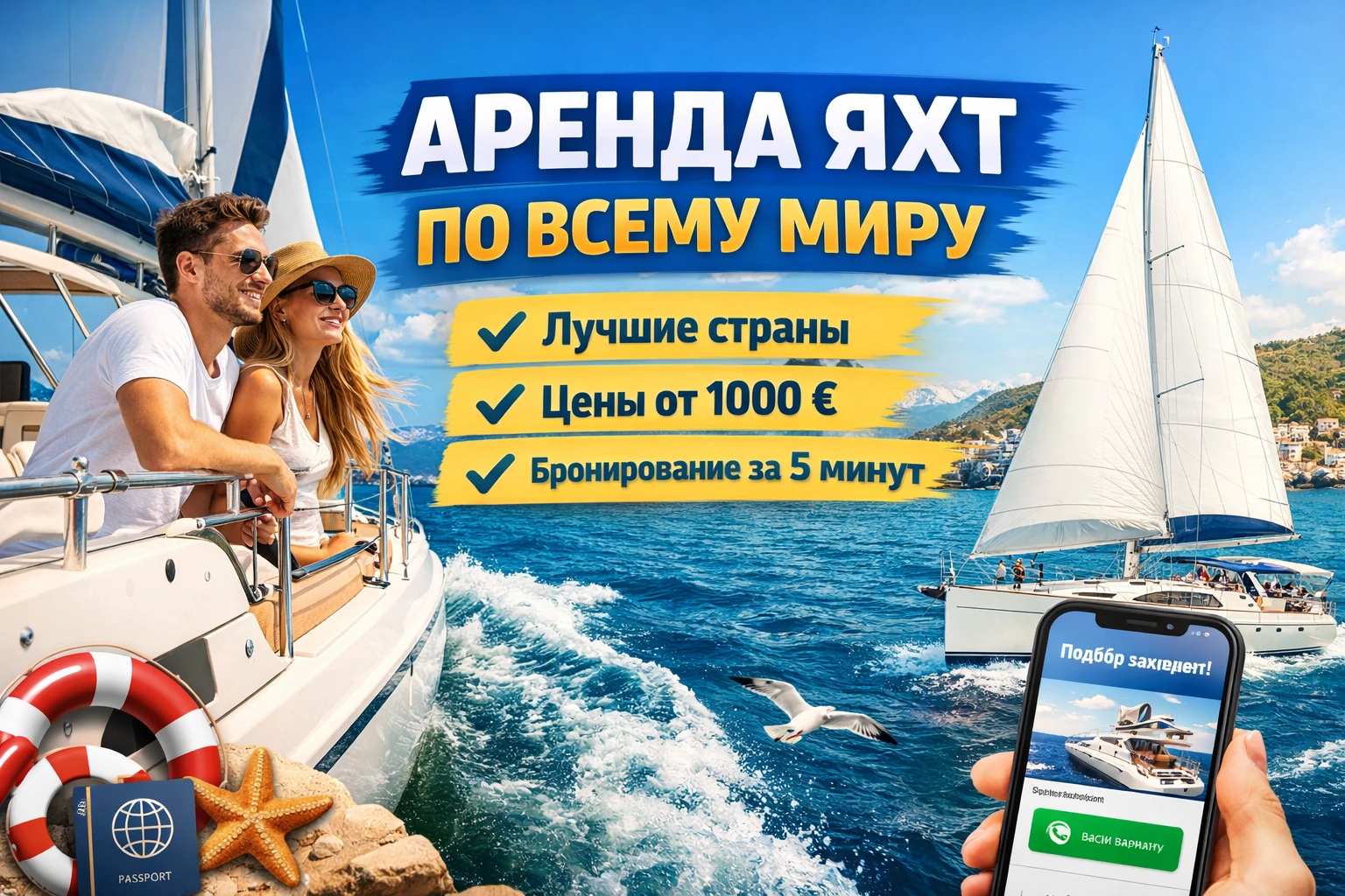 аренда яхты по всему миру фото роскошной яхты в море лучшие страны для яхтинга онлайн бронирование