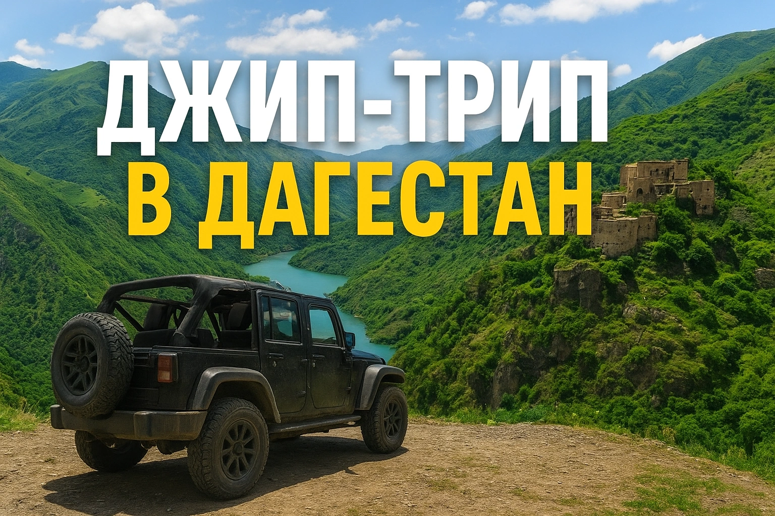Джип-трип по Дагестану: лучшие локации