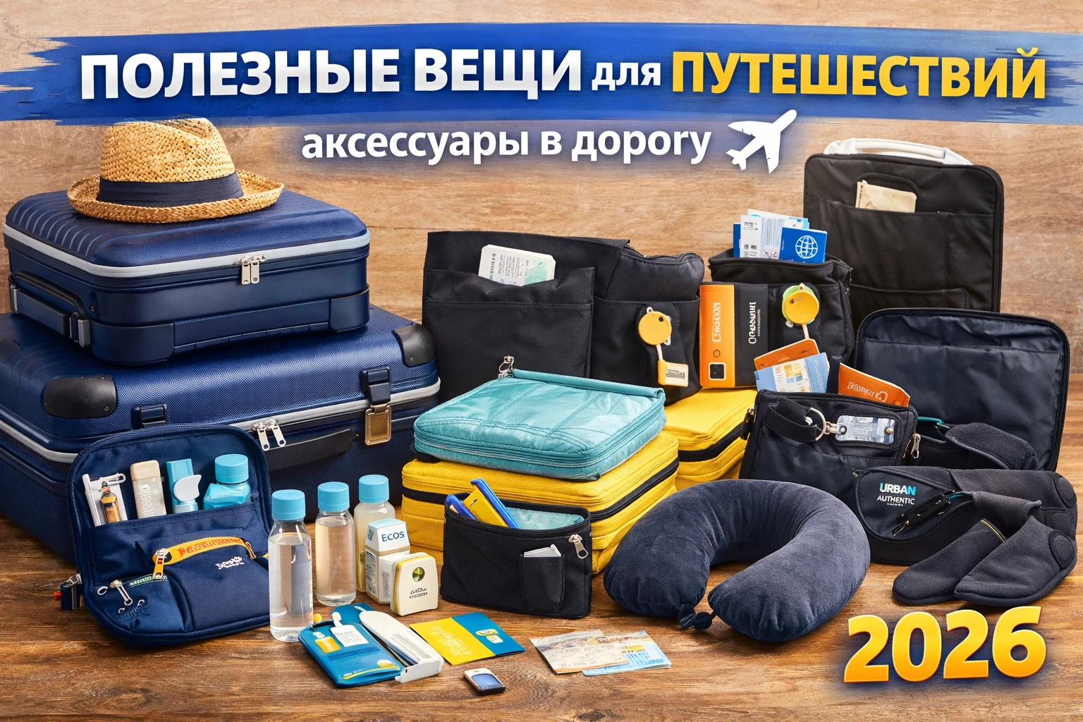 полезные вещи для путешествий аксессуары в дорогу чемодан органайзер наборы 2026