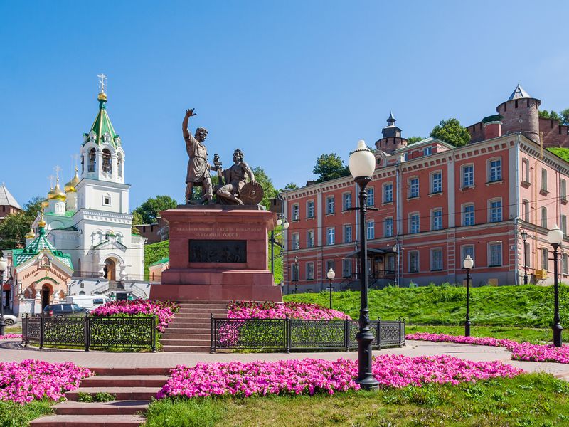 Площадь Народного единства Достопримечательности Нижнего Новгорода